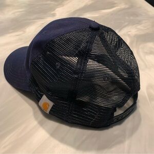 Carhartt Trucker Hat Navy Blue Mesh Snapback